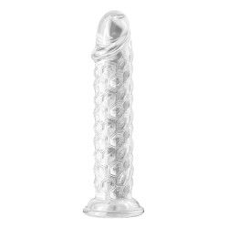 ClearlyHorny Gode Hexa Clear 17 x 3.8cm